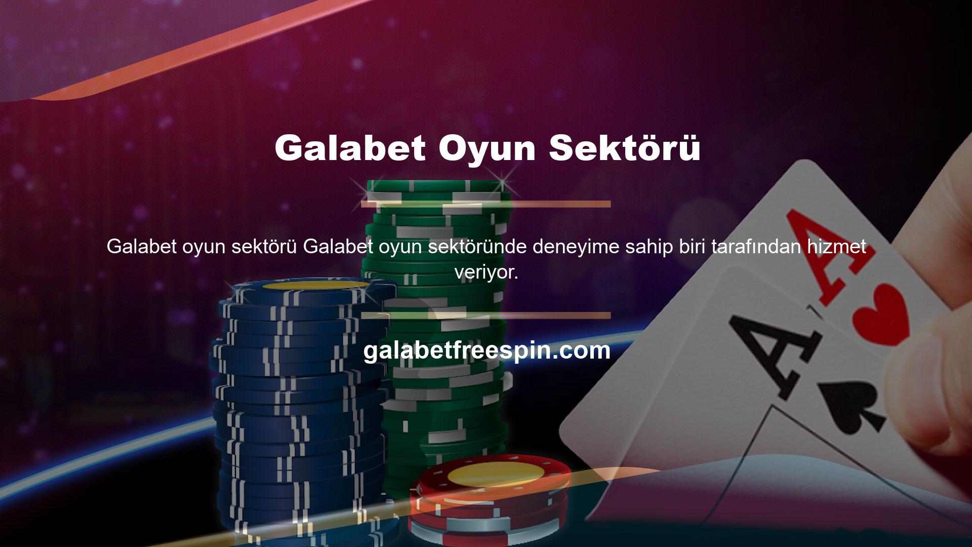 Galabet, dünyanın birçok ülkesinde binlerce kişiye bahis imkanı sağlamakta ve kullanıcılarına canlı bahis seçenekleri sunmaktadır